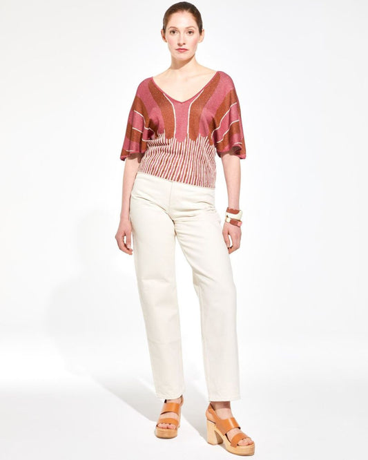Milo Sonora Pink Floamand Top