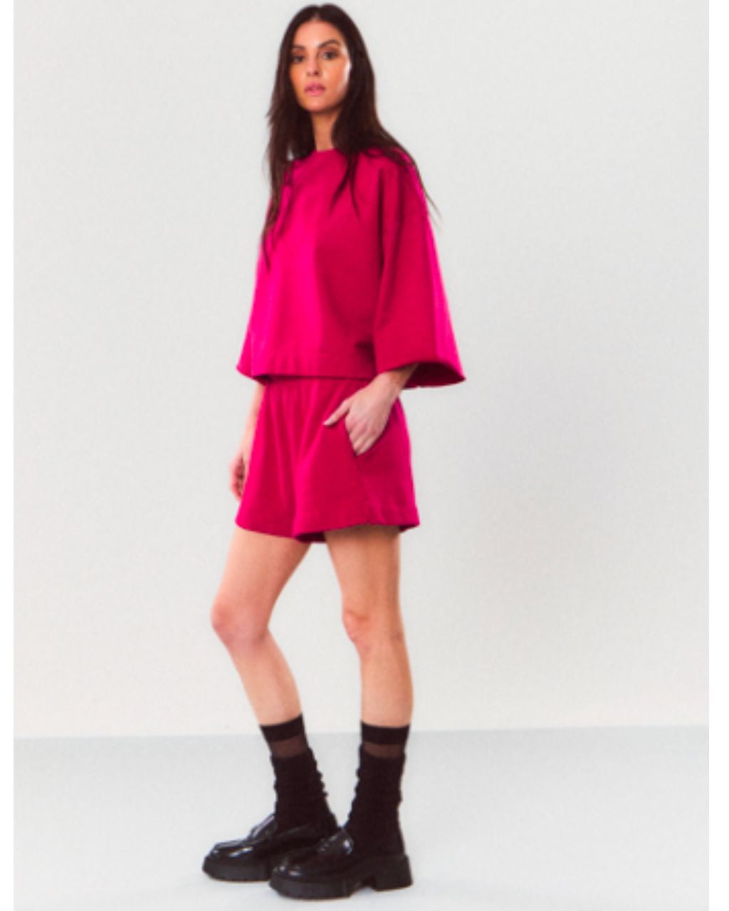Livia Terra Indigo Top
