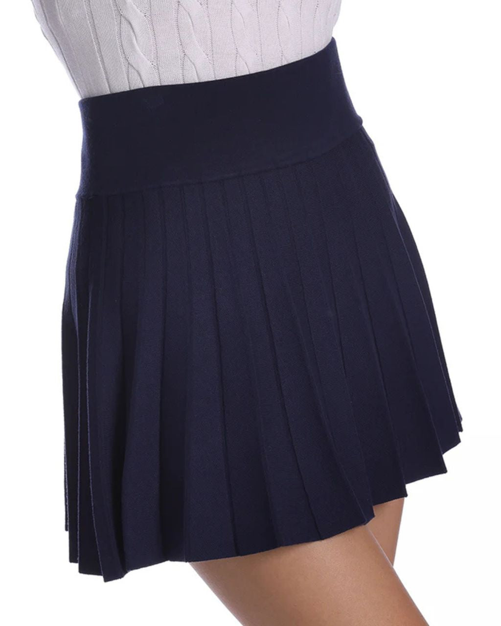 Viscose Pleated Skort