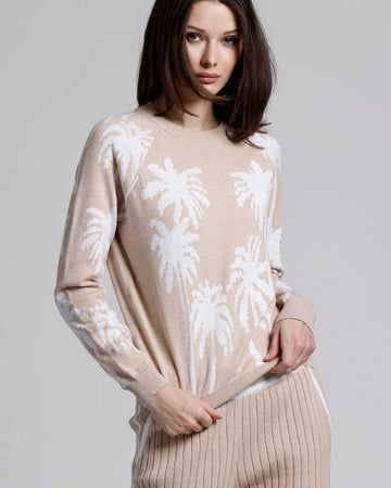 Palm Tree Reversible Crew