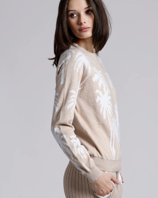 Palm Tree Reversible Crew