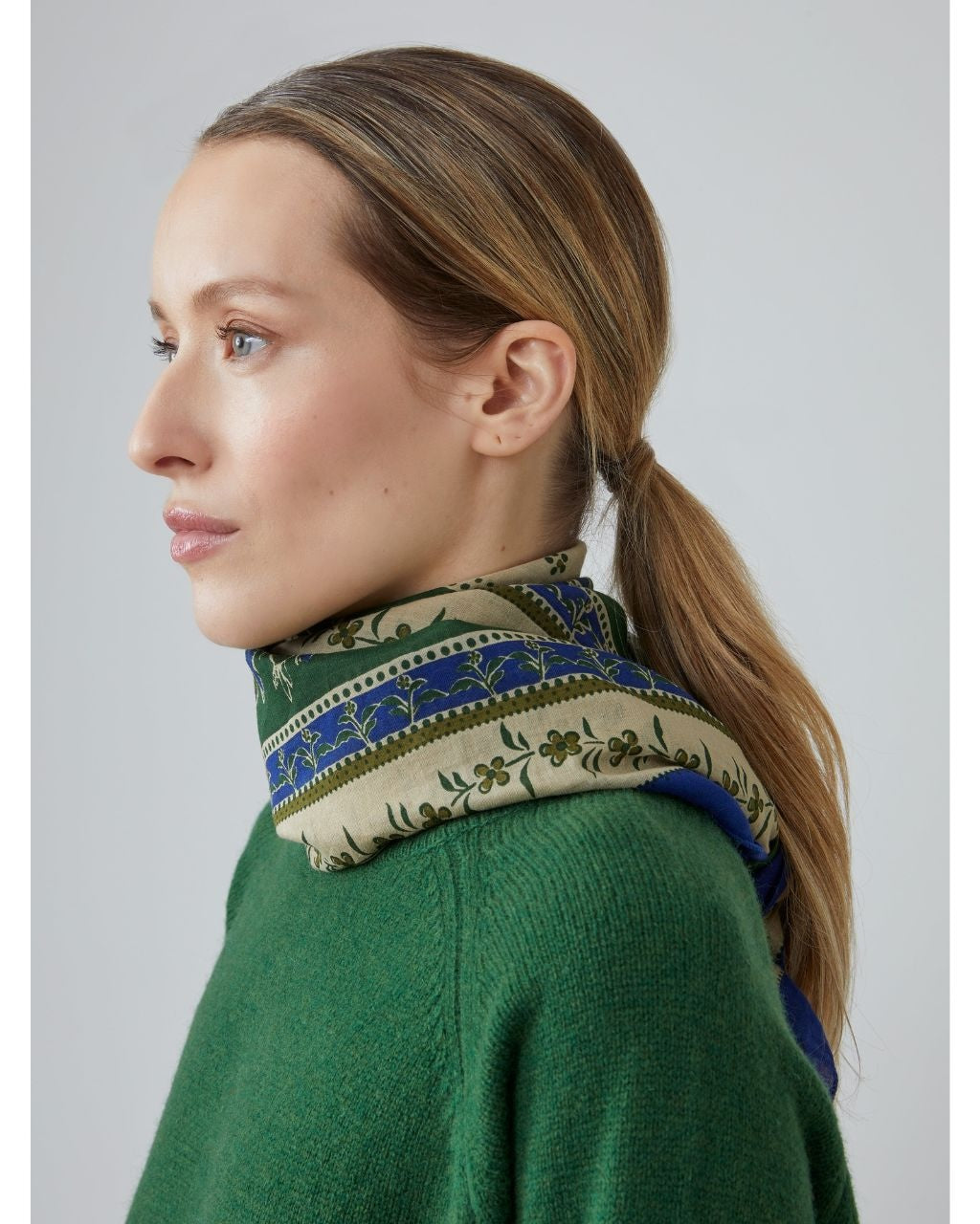 Scarf N°796 British Green
