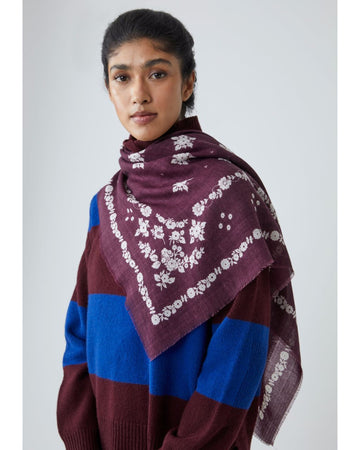 Scarf 797 Light Mulberry