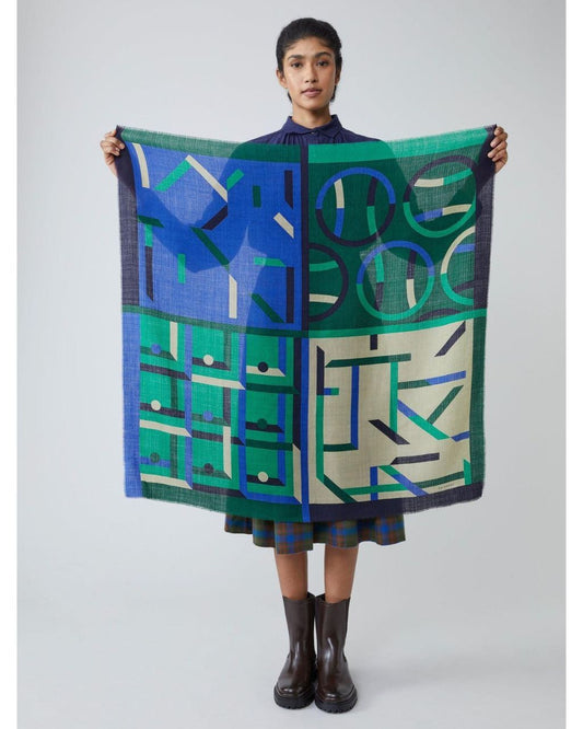Scarf N°798 Oxford Green