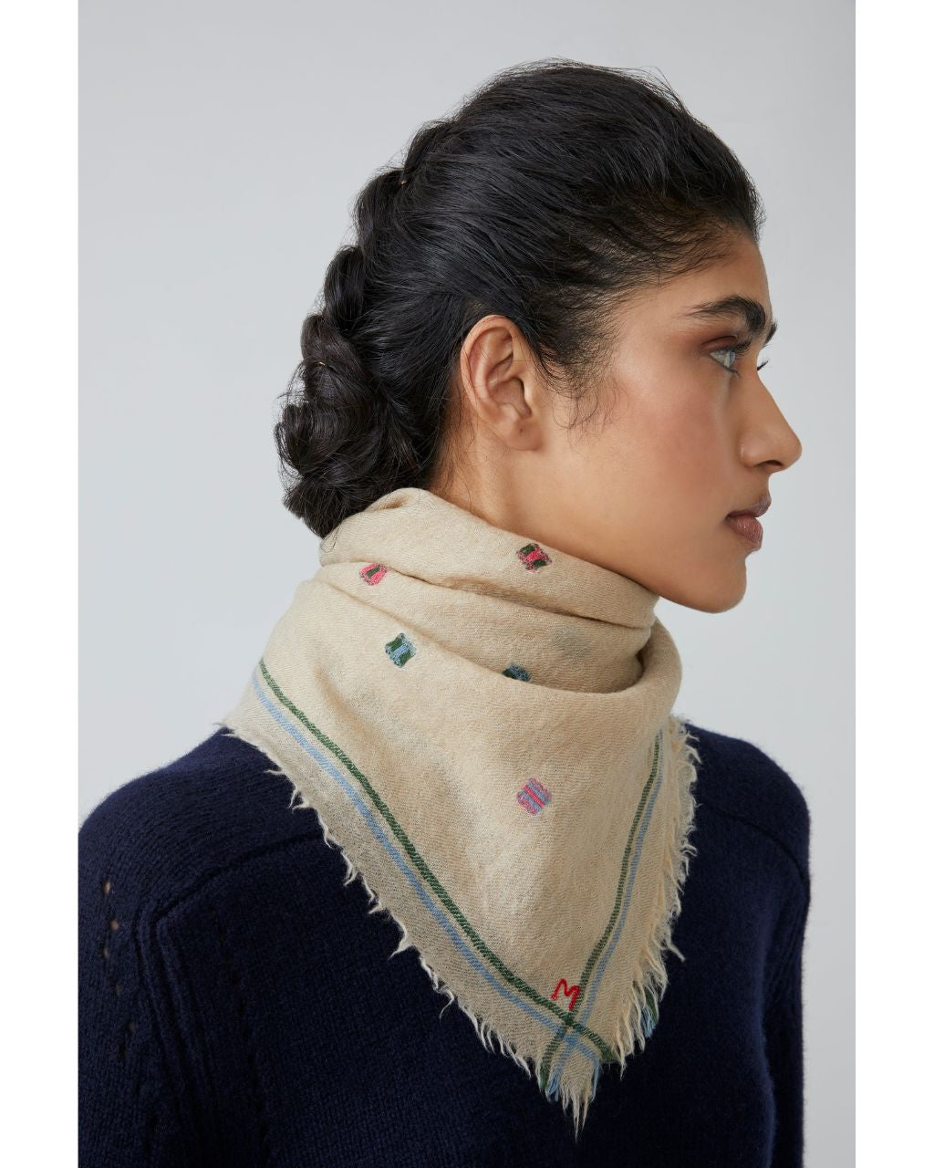 Scarf N°815 British Green