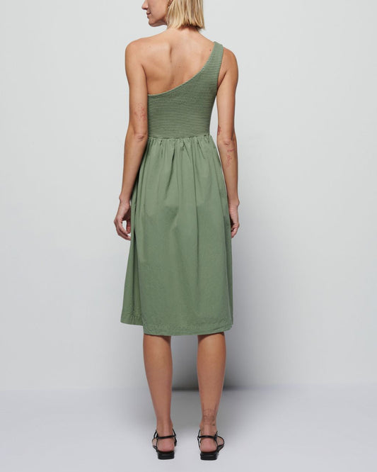 Connie One Shoulder Smocked Dress