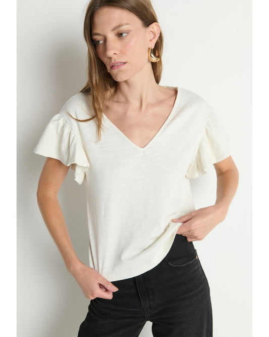 Emmy Flutter Sleeve Tee