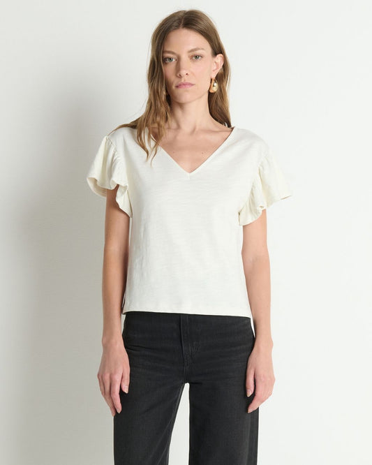 Emmy Flutter Sleeve Tee