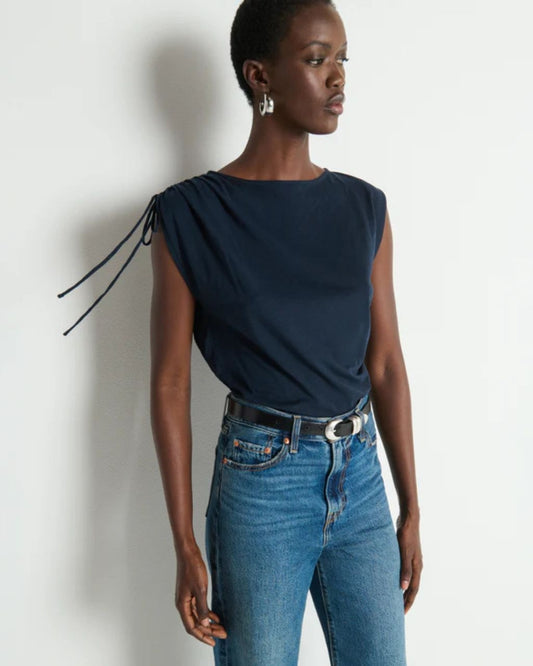 Julie Shoulder Tie Top