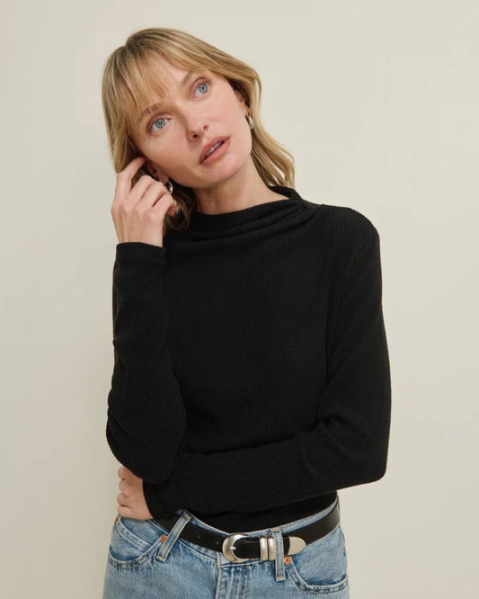 Neda Pleated Top