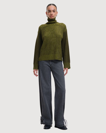 Kiva Shadow Knit Turtleneck