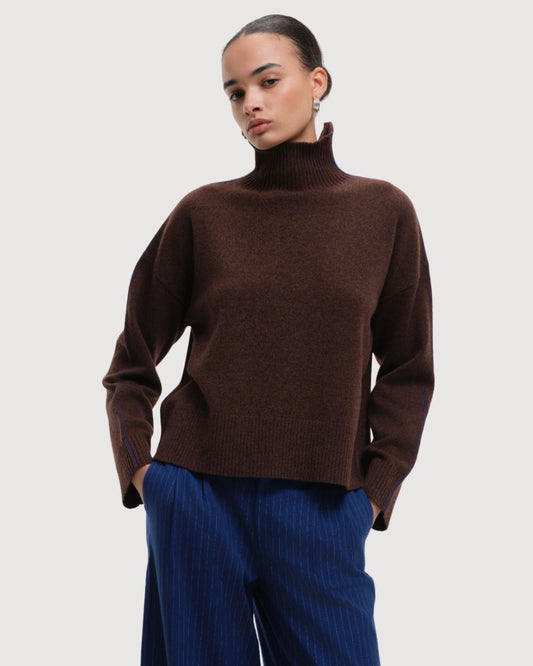 Kooning Contrast Stripe Sweater