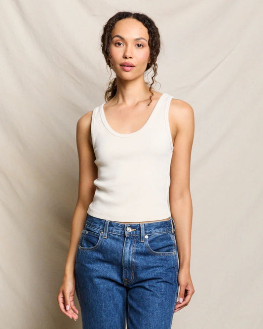 Blondie Structured Ribbed Tank - Core colors