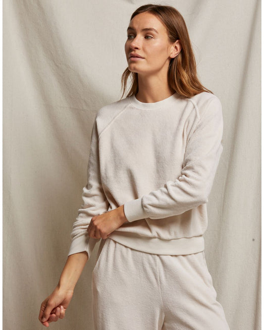 Stella Velour Shrunken Raglan Sweatshirt