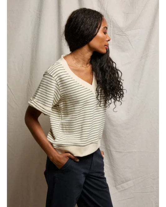 Briggs Short Sleeve V-Neck Sweatshirt