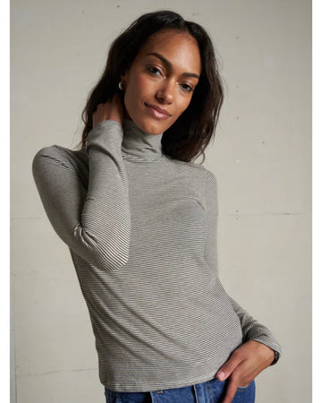 Cindy Stripe Turtleneck
