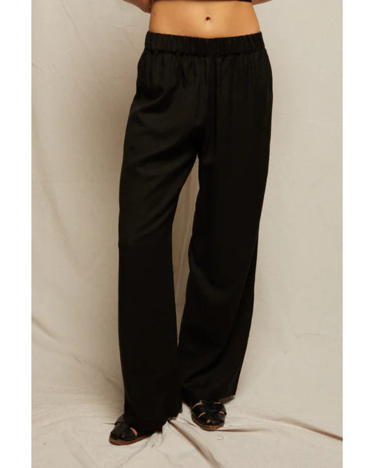 Georgette Woven Linen Pant