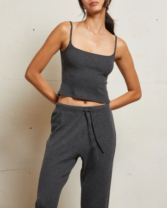 Remi Sweater Rib Drawstring Pant