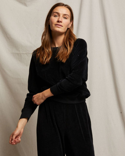 Stella Velour Shrunken Raglan Sweatshirt