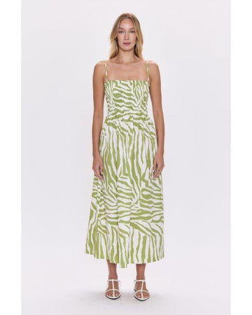 Bianca Shirred Bodice Dress