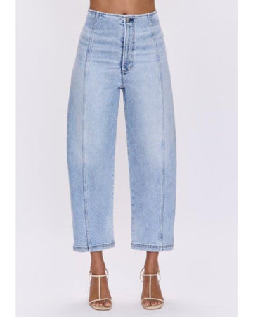 Blair High Rise Seamed Barrel