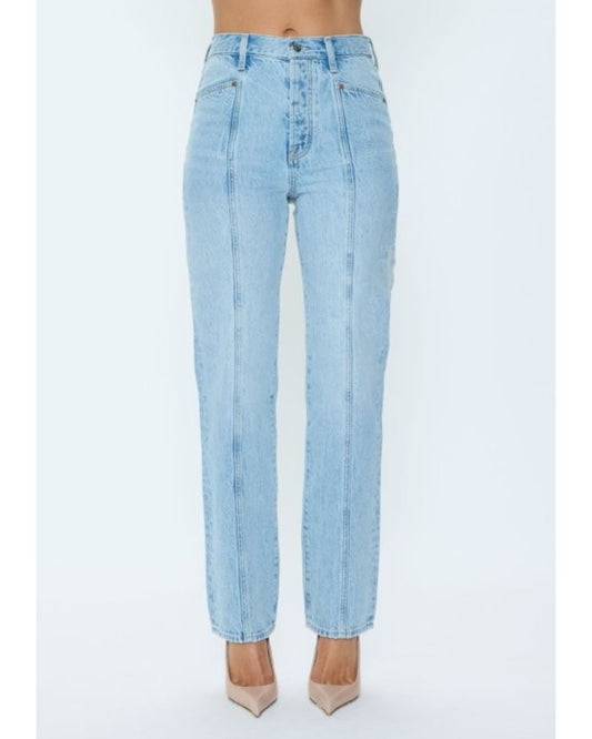 Cassie High-Rise Straight-Leg in Vibes