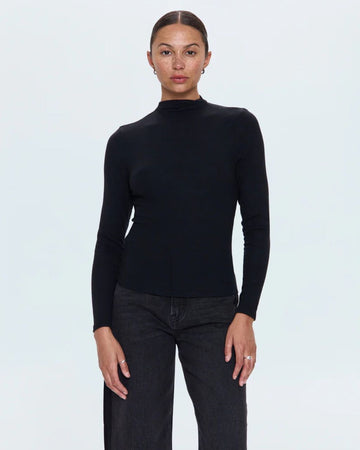 Dara Long Sleeved Funnel Neck Top