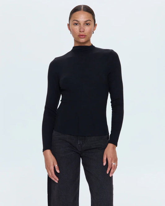Dara Long Sleeved Funnel Neck Top