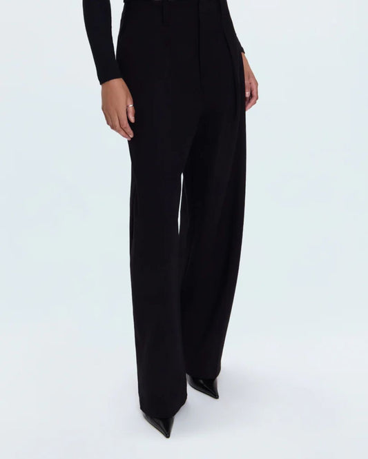 Eden Pleated Ponte Trouser