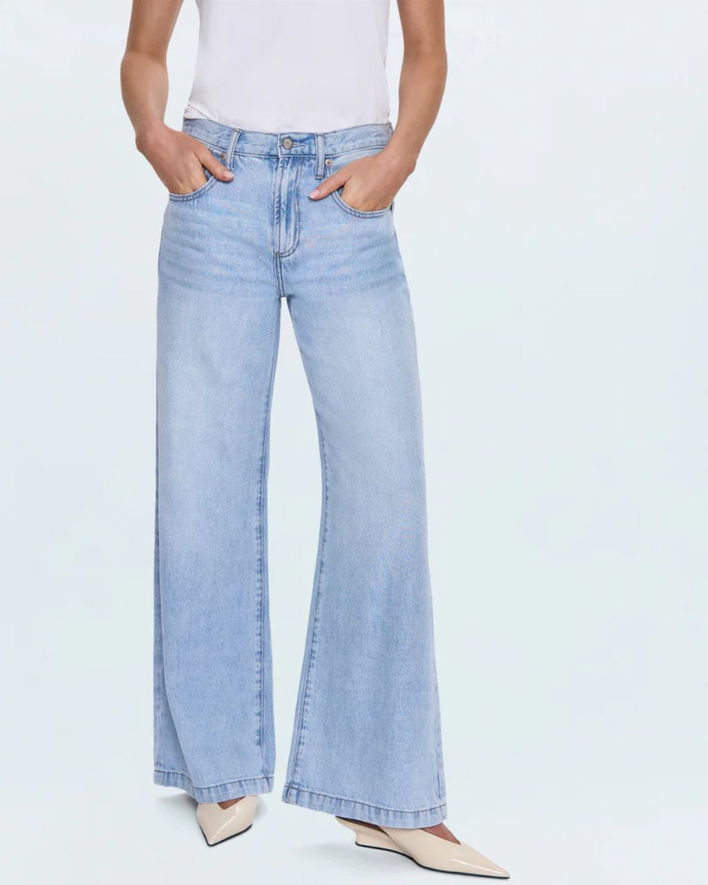 Jadyn Low Slung Palazzo Jean