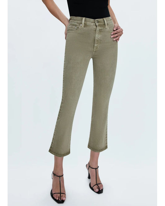 Lennon High Rise Boot - Green Willow