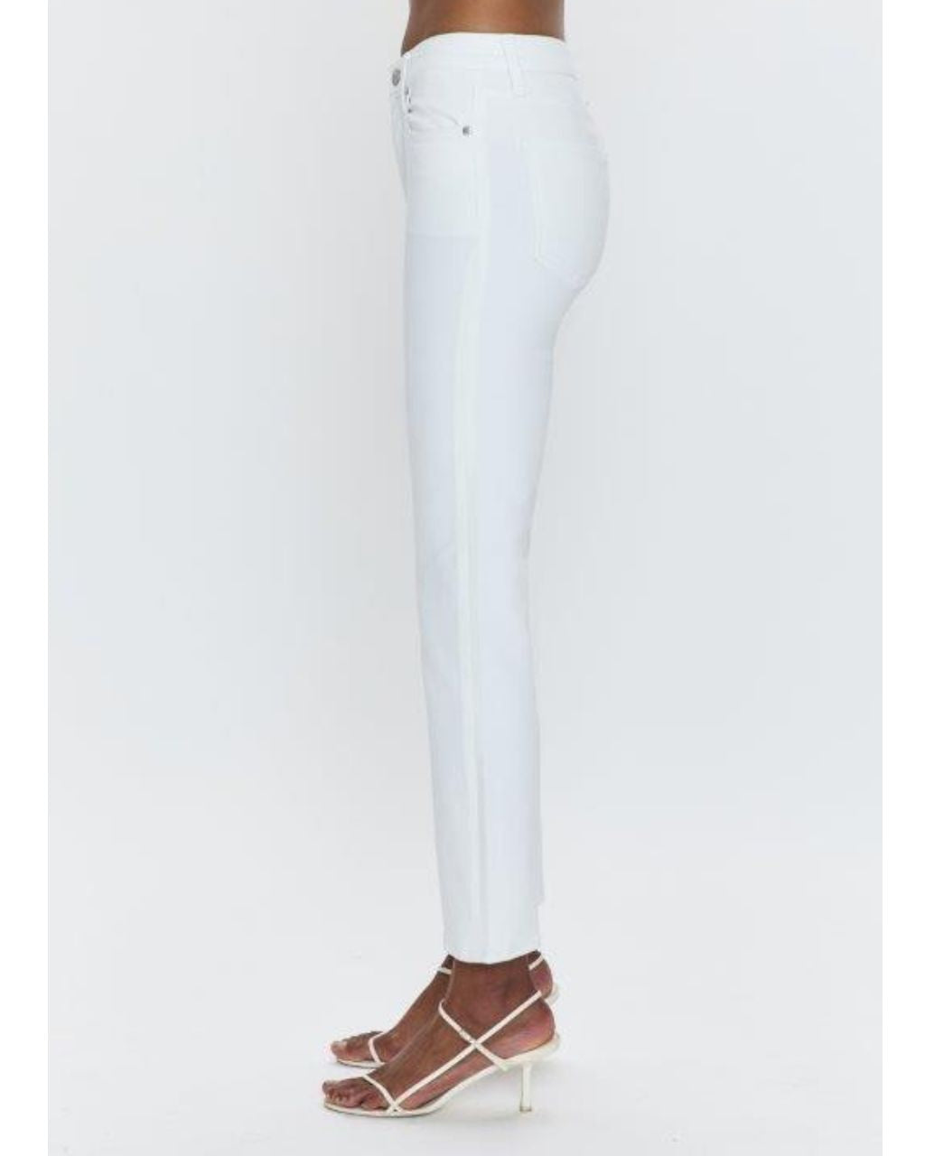 Lennon High Rise Boot - Vivid White