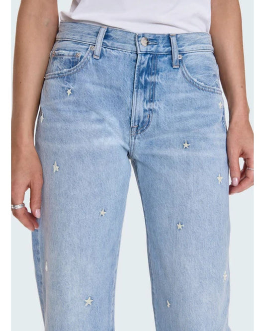 Lexi Mid-rise Bowed Straight - Stellar Vintage