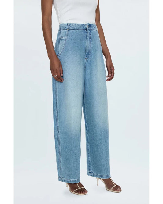 Lottie High-Rise Relaxed Barrel Jean