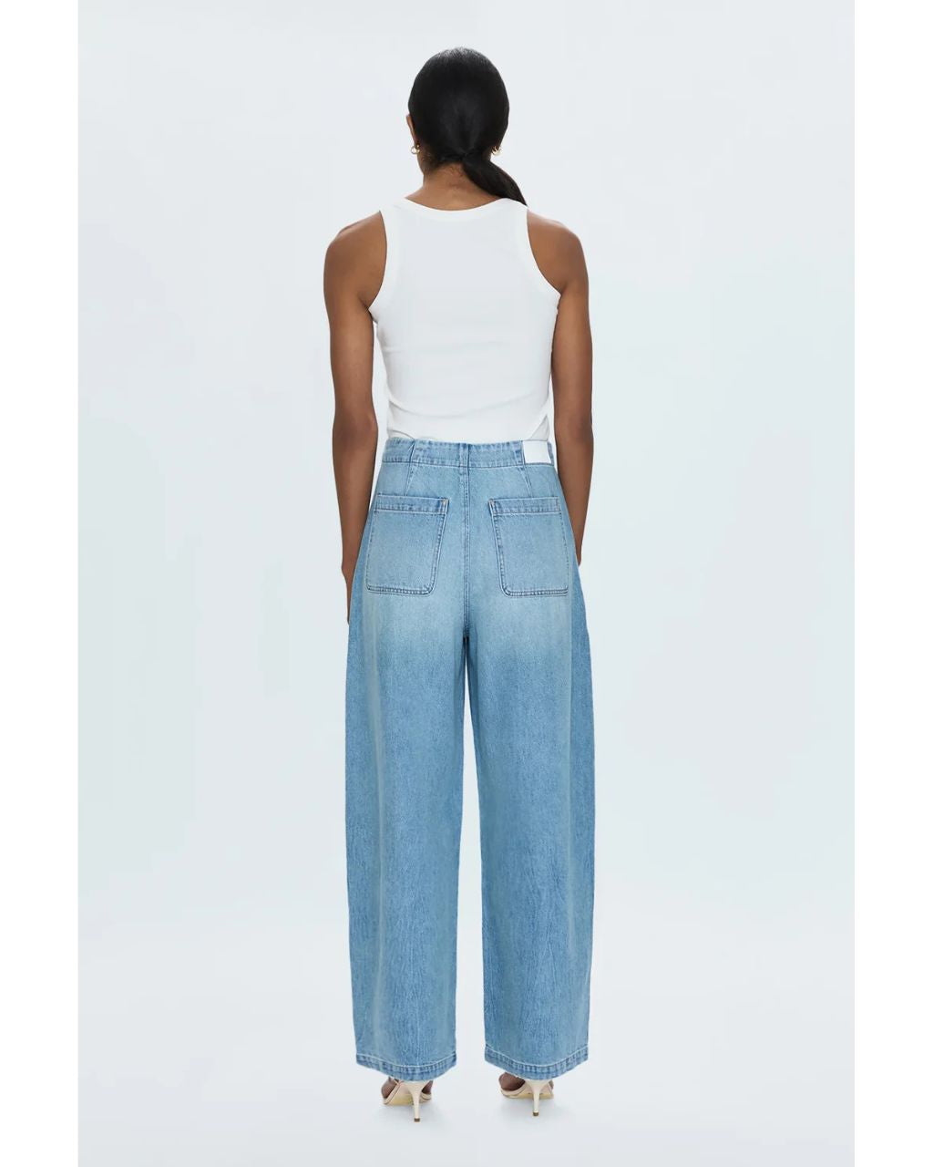 Lottie High-Rise Relaxed Barrel Jean