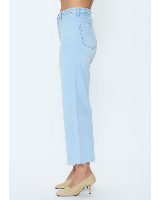 Penny High Rise Wide Leg Crop - Eternal