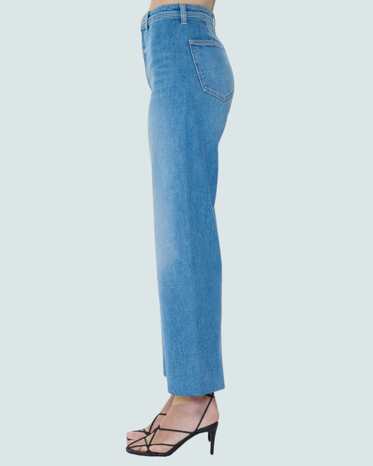 Penny Crop Wide Leg Jean - Solina