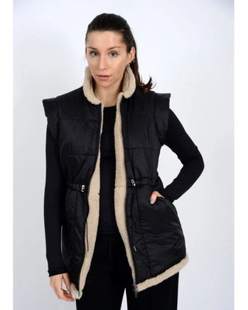 Black Stone Sherpa Vest