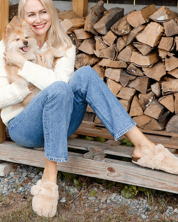 Faux Fur Clog