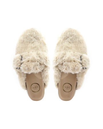 Faux Fur Clog