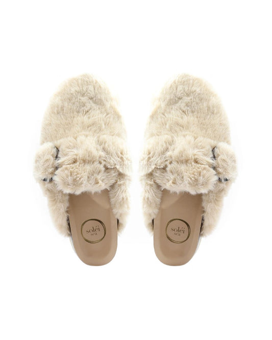 Faux Fur Clog
