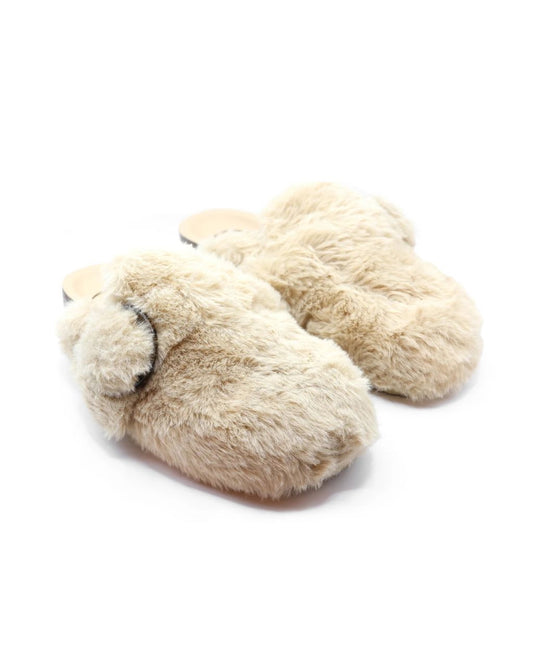 Faux Fur Clog