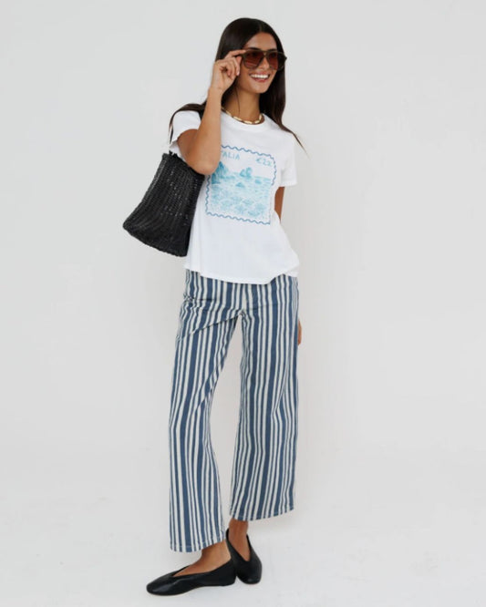 Italia Stamp Femme Crew