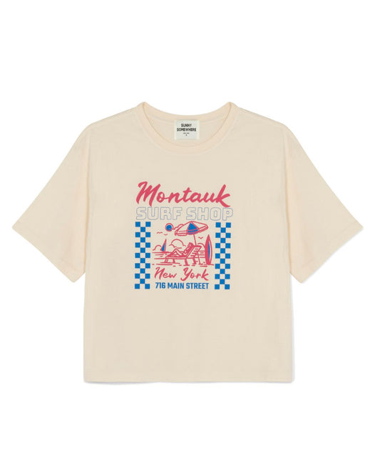 Montauk Surf Shop Boyfriend Tee