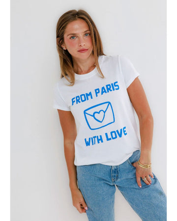 With Love From Paris - Femme Crew T-shirt