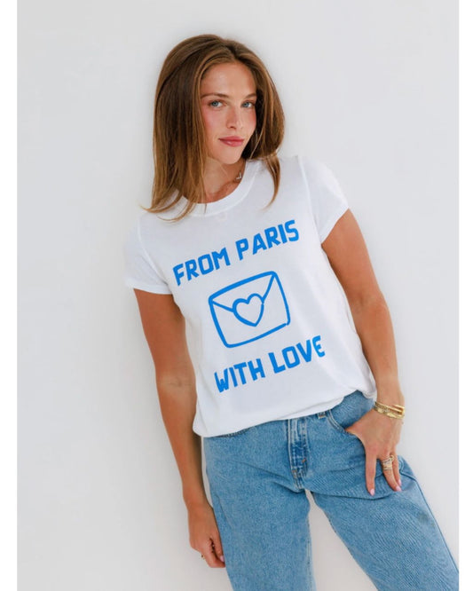 With Love From Paris - Femme Crew T-shirt