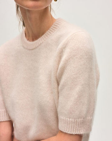 Brushed Cashmere Tee