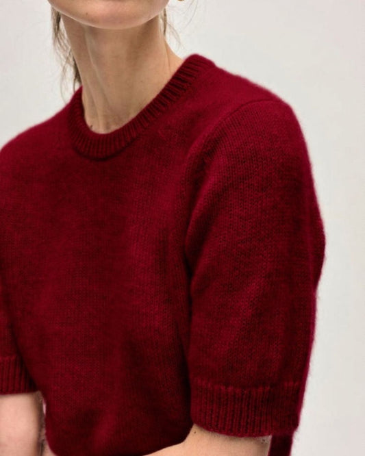 Brushed Cashmere Tee