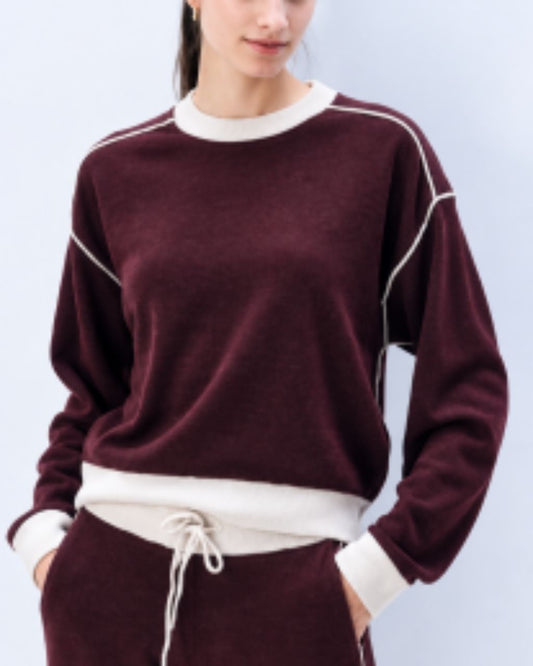 Cashmere Blend Relaxed Crewneck