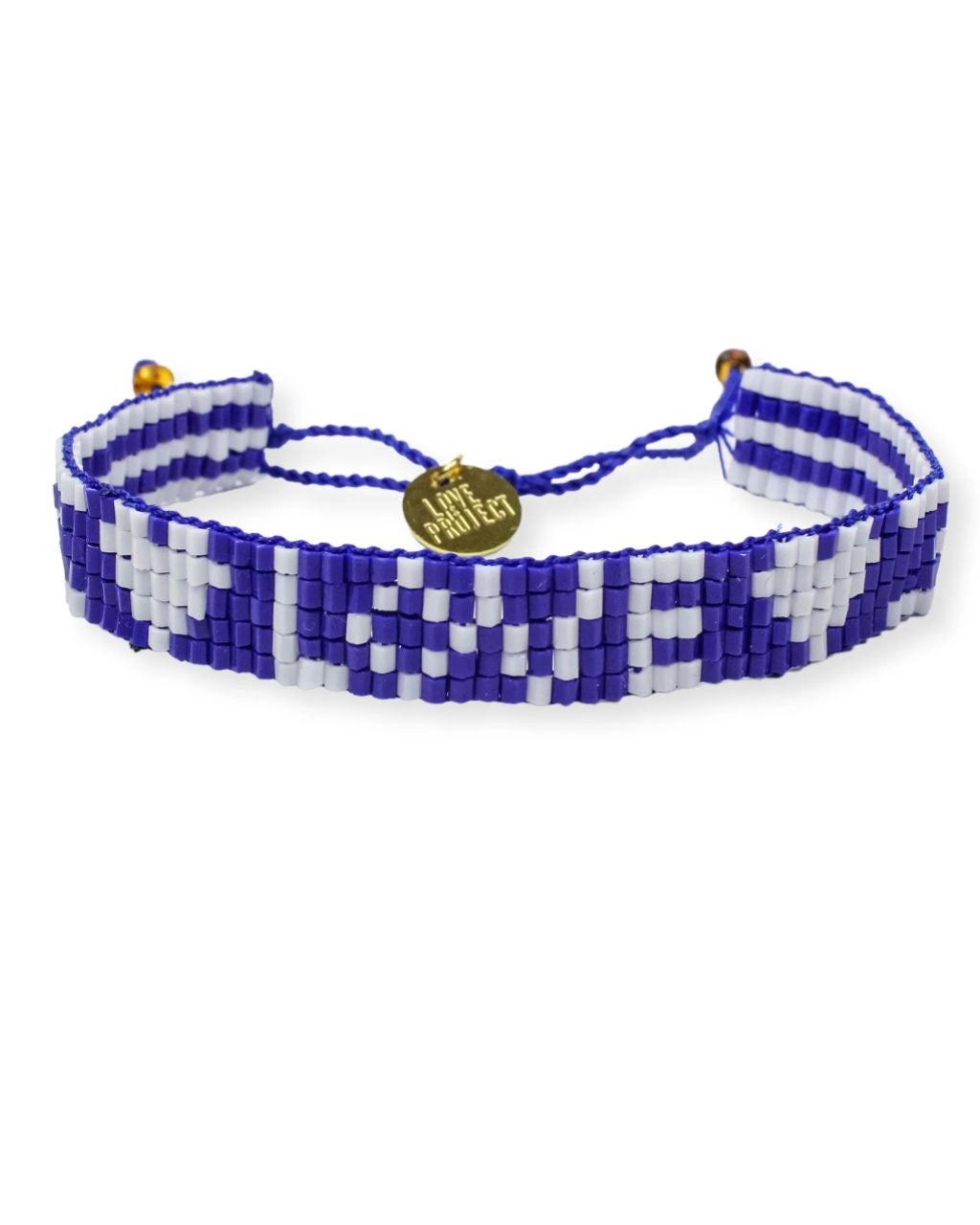Seed Bead LOVE Bracelet - multiple colors